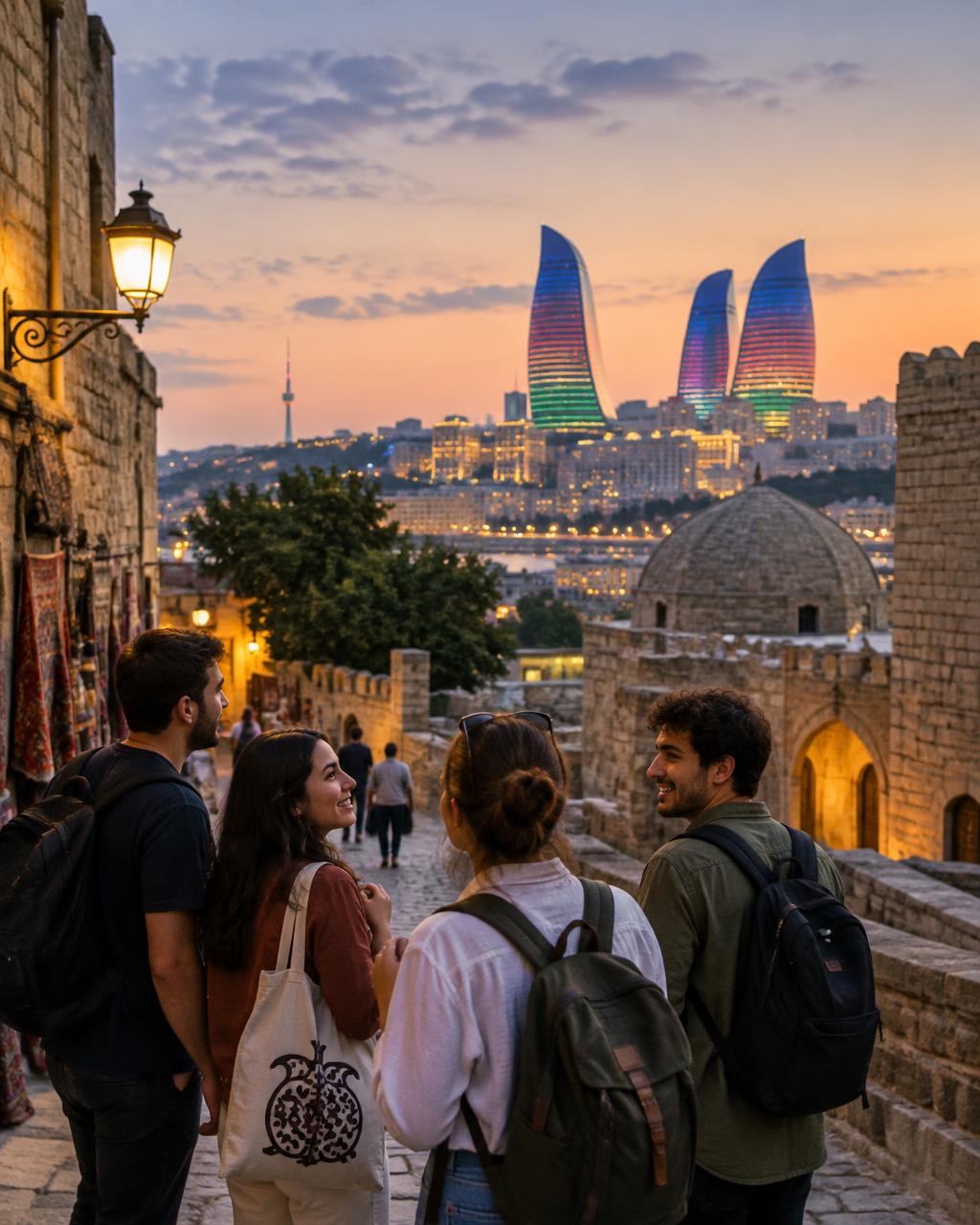 Travelers in Azerbaijan