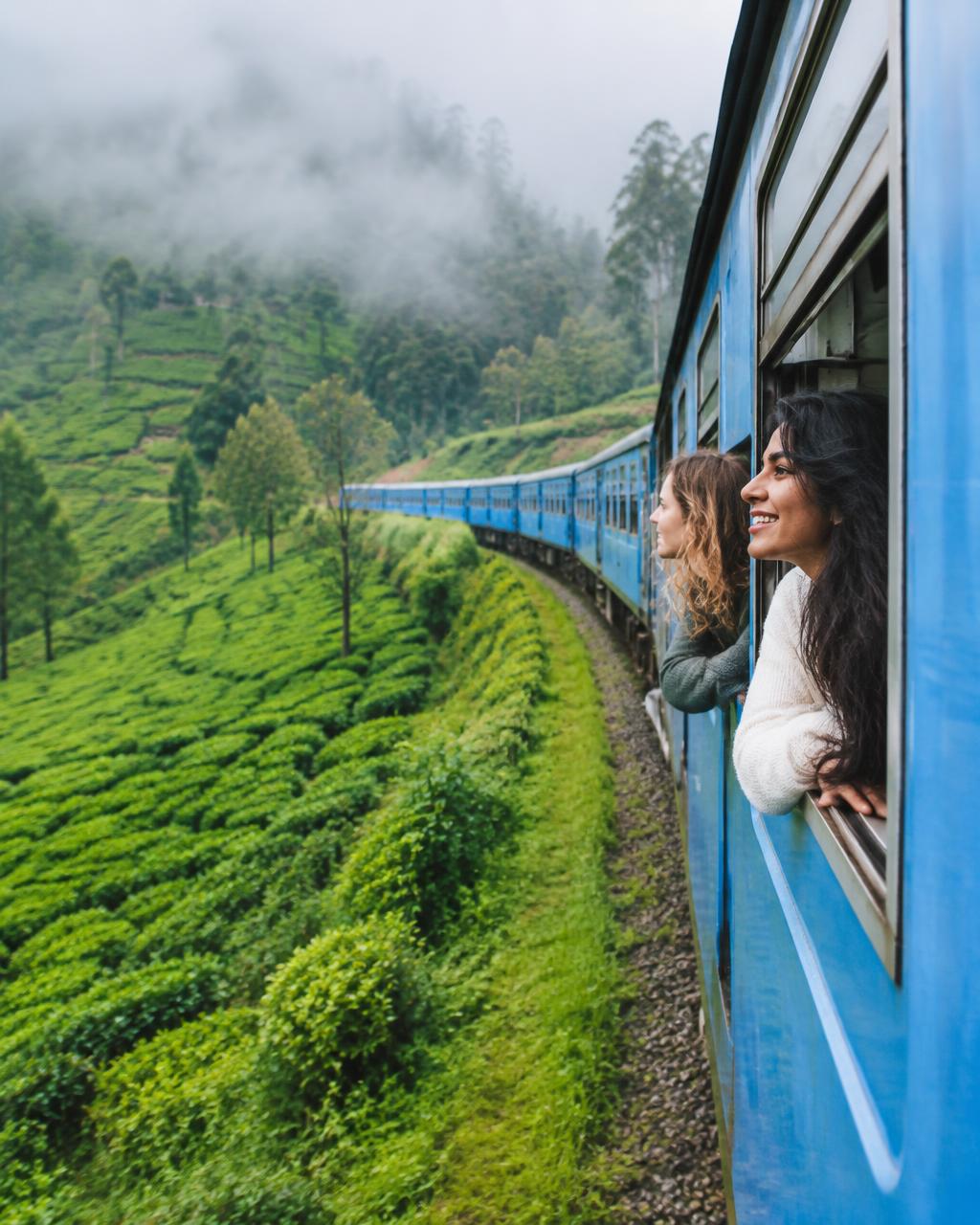Travelers in Sri Lanka