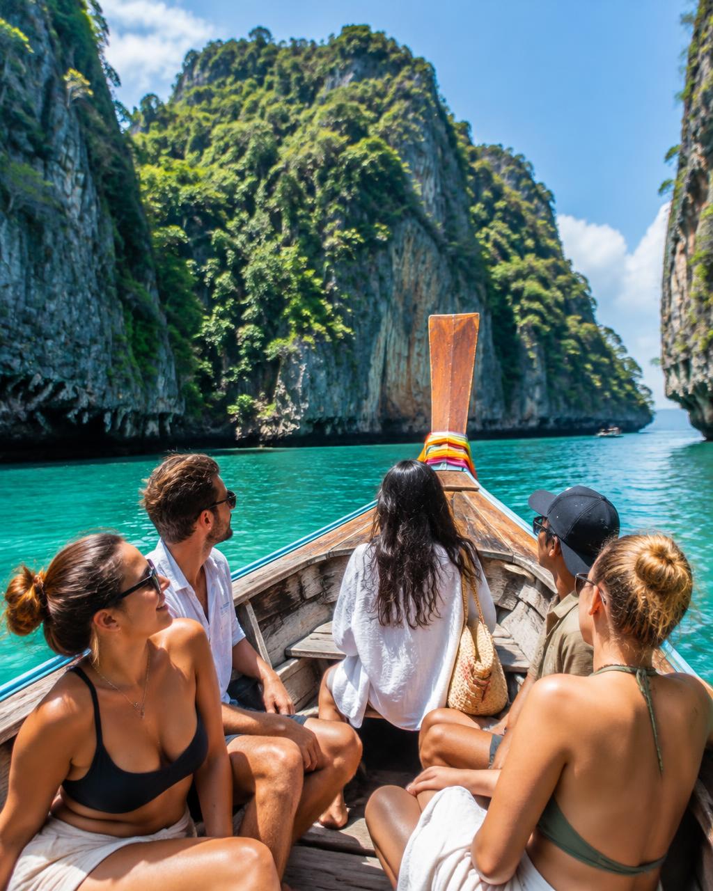 Travelers in Thailand