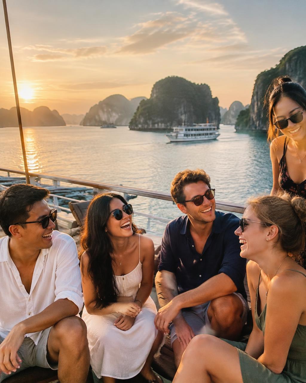 Travelers in Vietnam